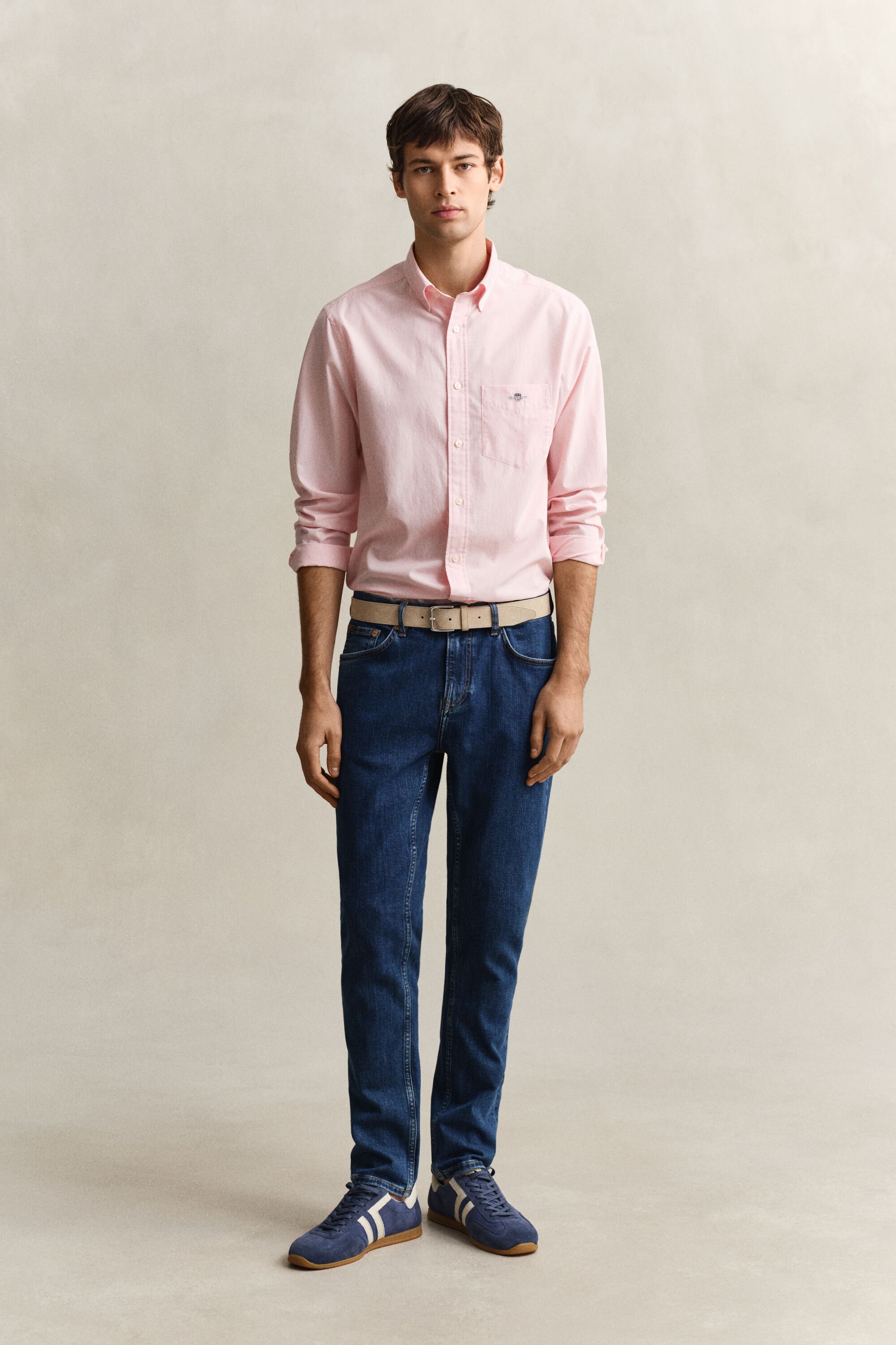 Slim fit jeans i stilren tvätt