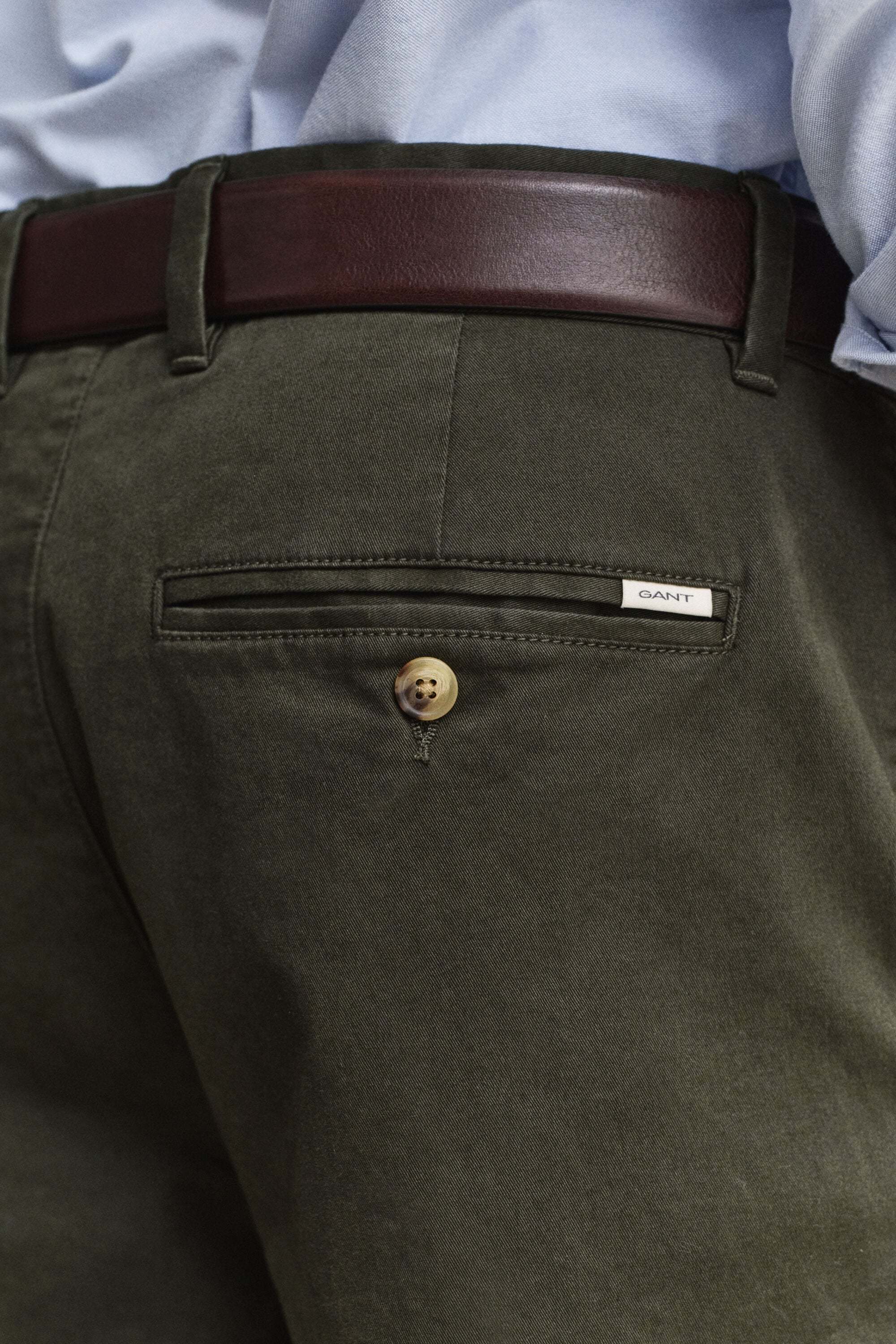 Klassiska chinos med regular fit