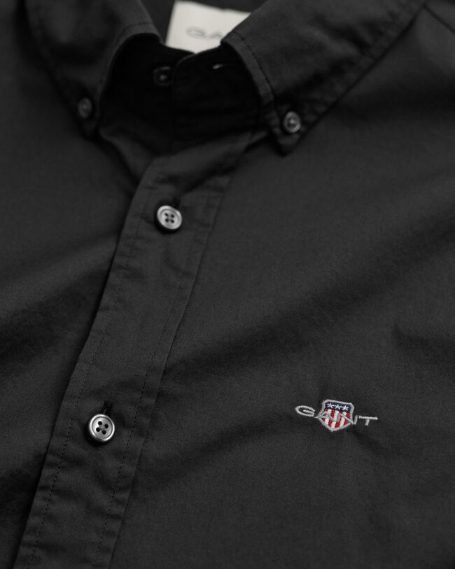 Slim fit klassisk poplinskjorta