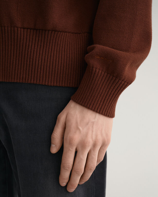 Cardigan i supimabomull