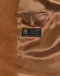 Oversized kostymkavaj i ull