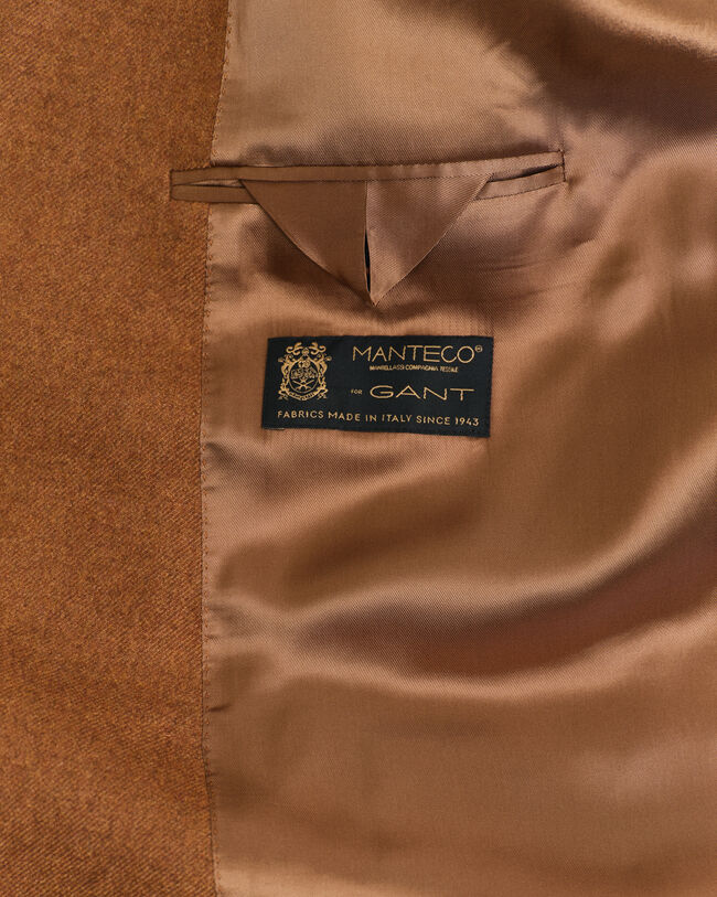 Oversized kostymkavaj i ull