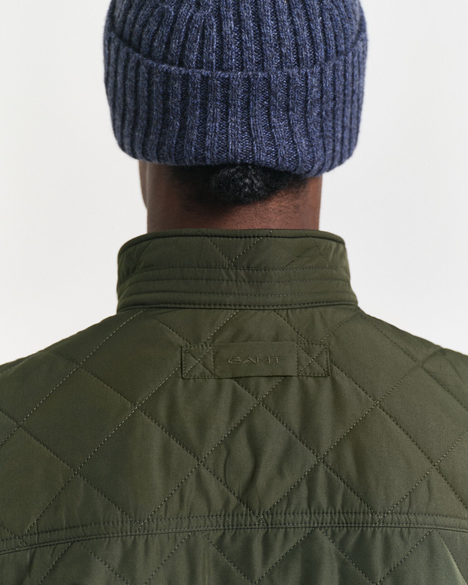 Quiltad Windcheater väst