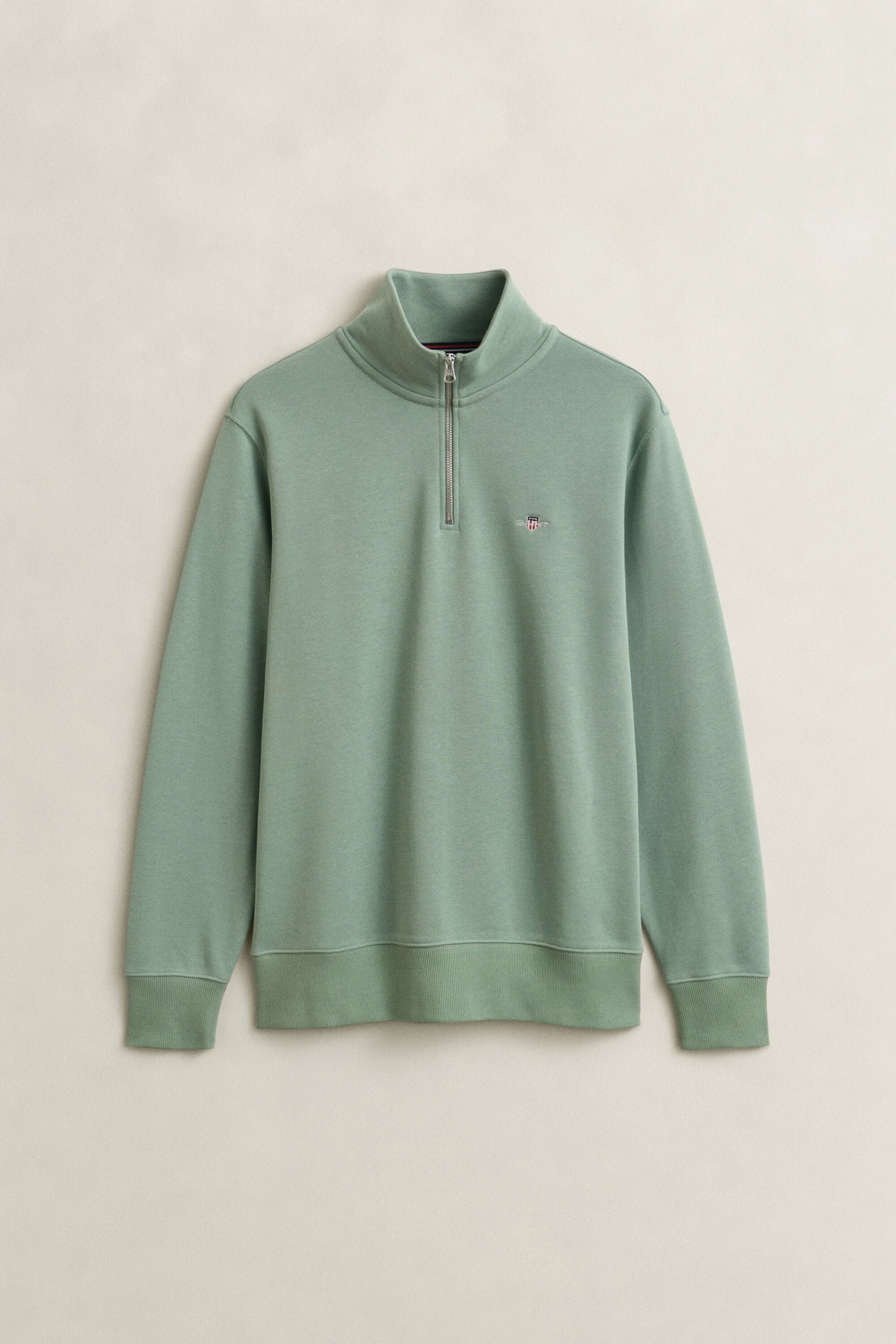 Shield sweatshirt med dragkedja vid halsöppningen