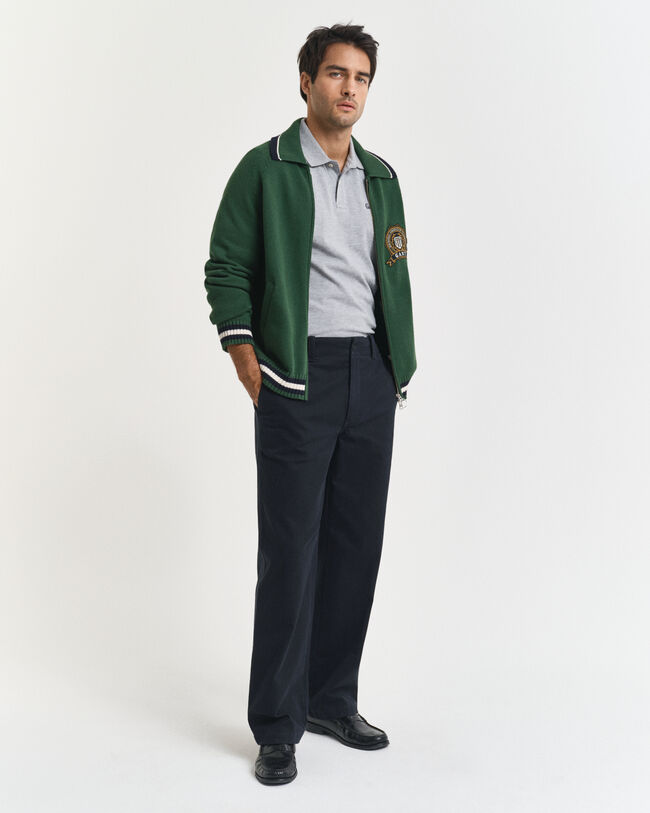 Pikétröja med GANT-logotyp