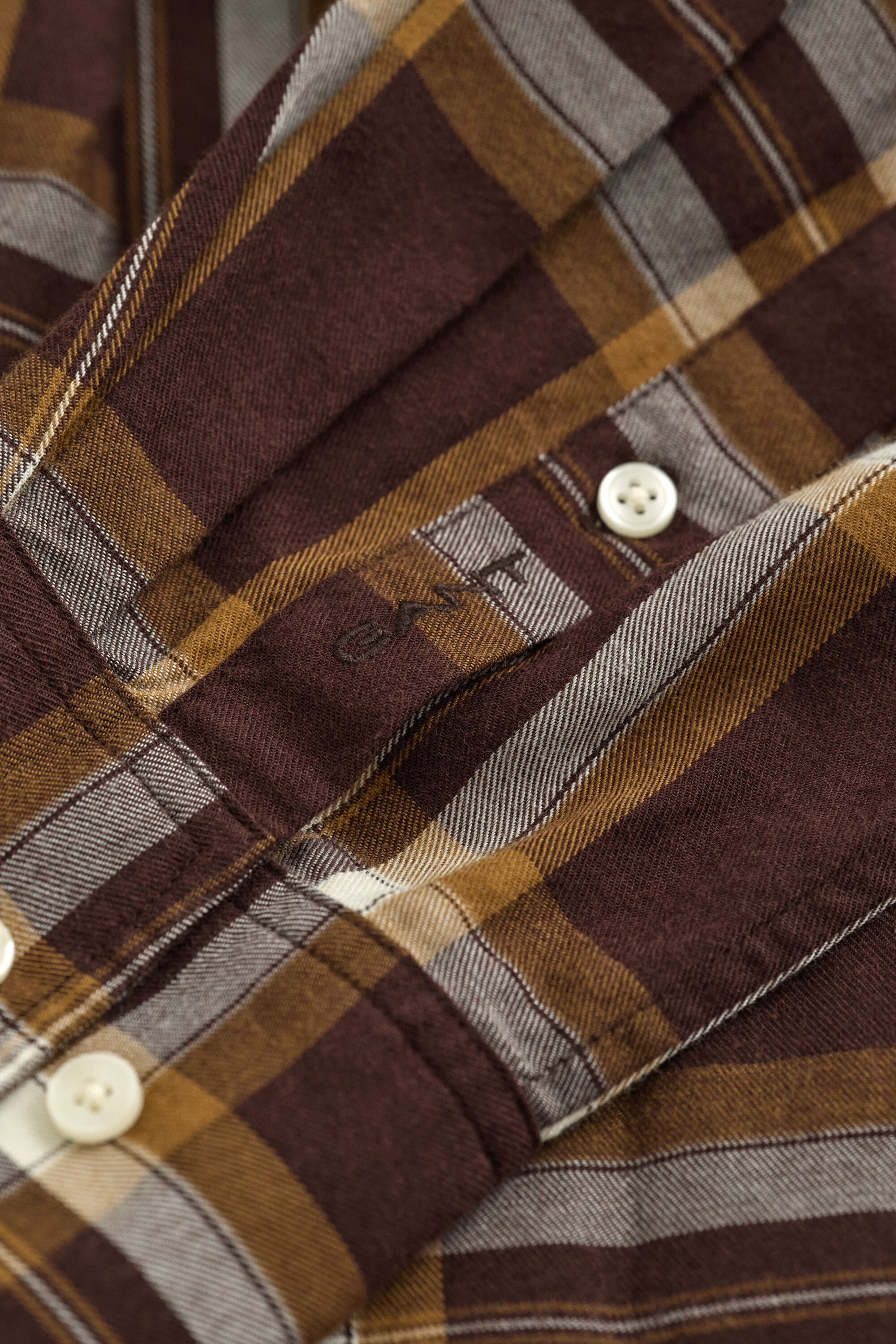 Relaxed fit flanellskjorta
