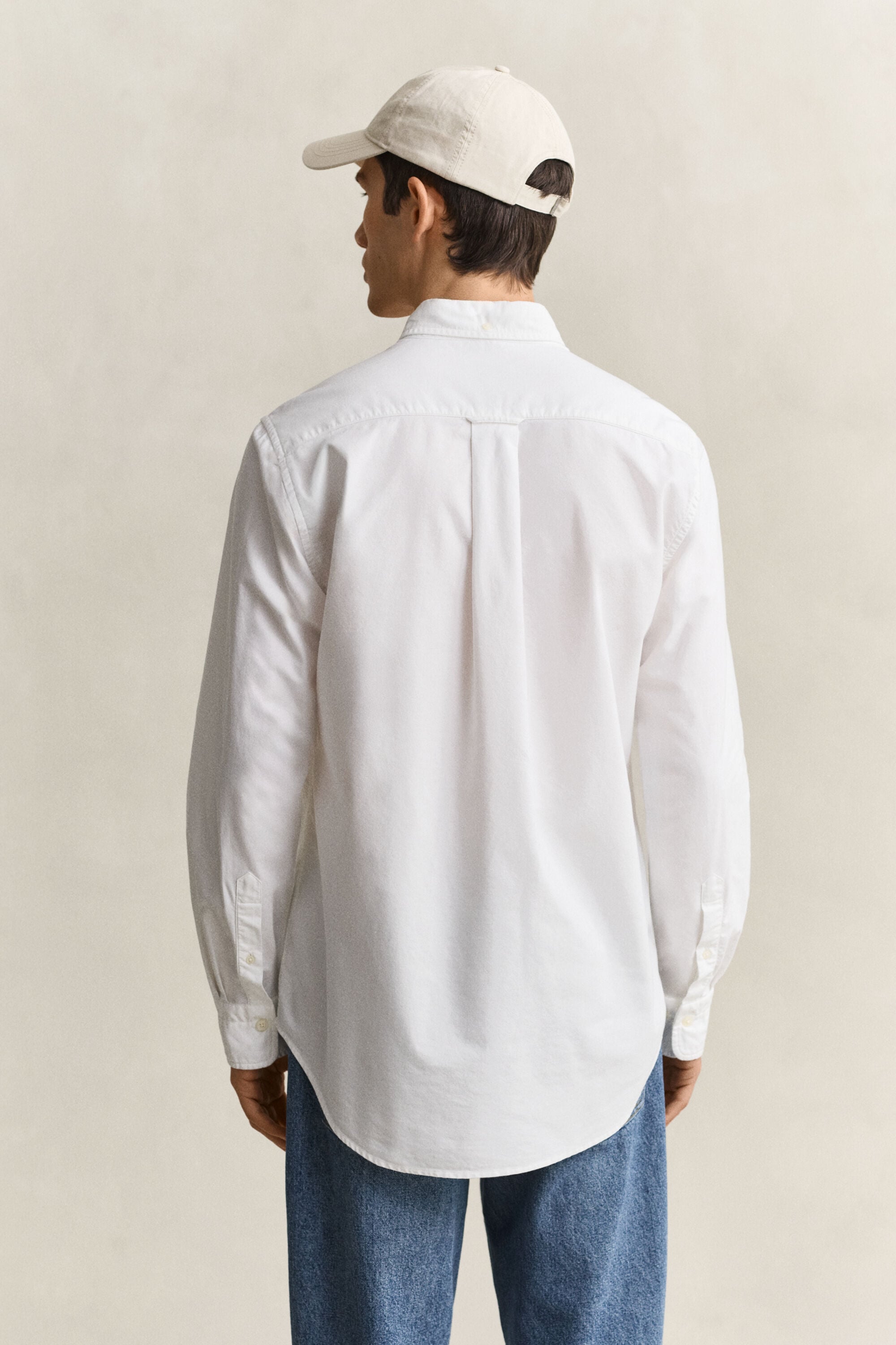 Klassisk oxfordskjorta med regular fit