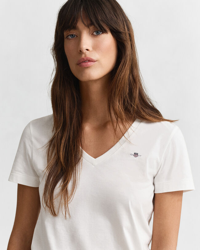 Shield V-ringad T-shirt