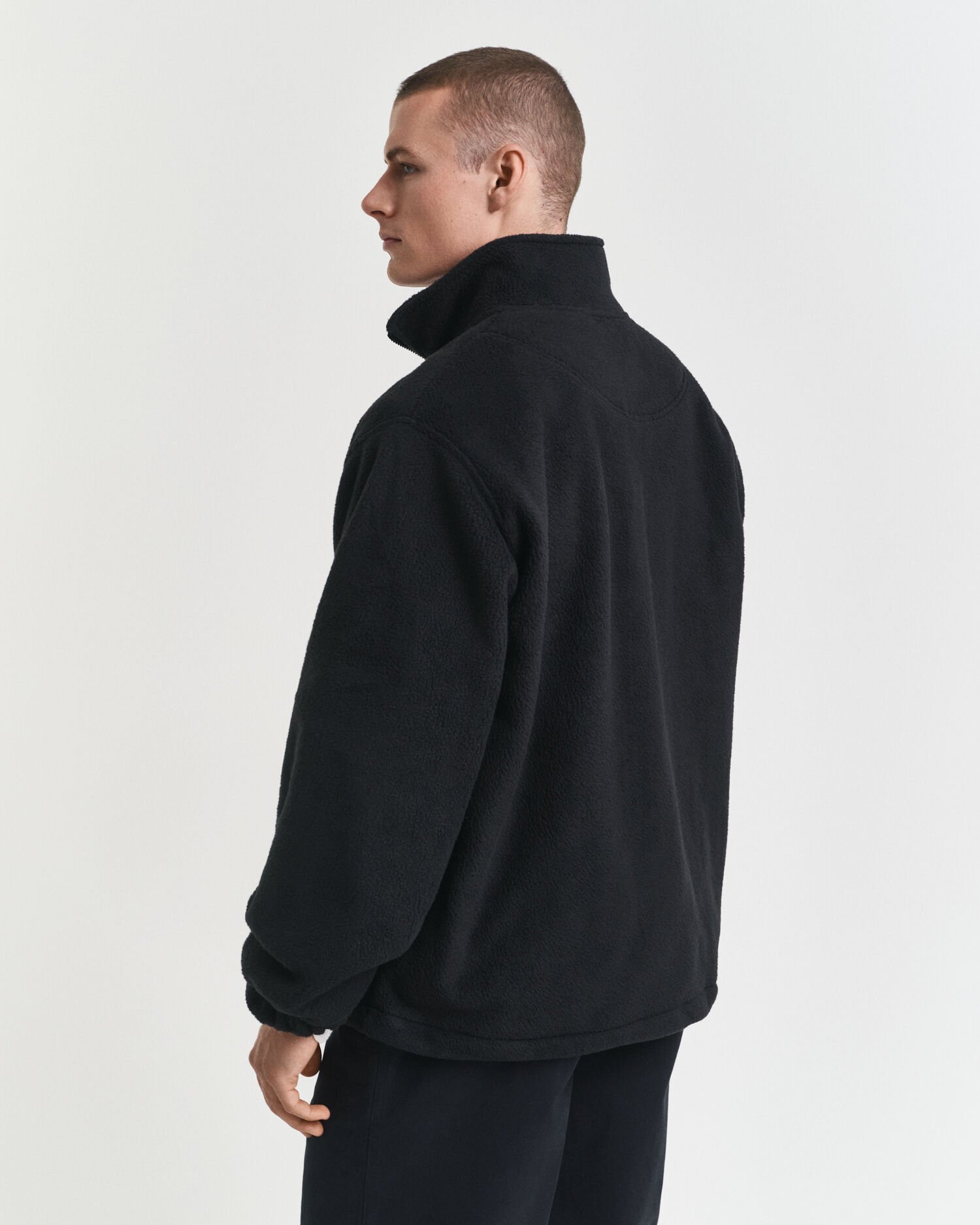 Graphic fleecetröja