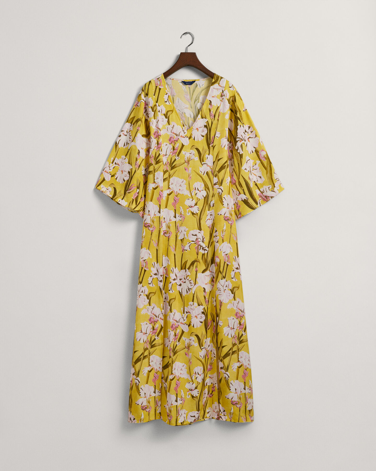 Iris Print V-ringad maxikl&auml;nning