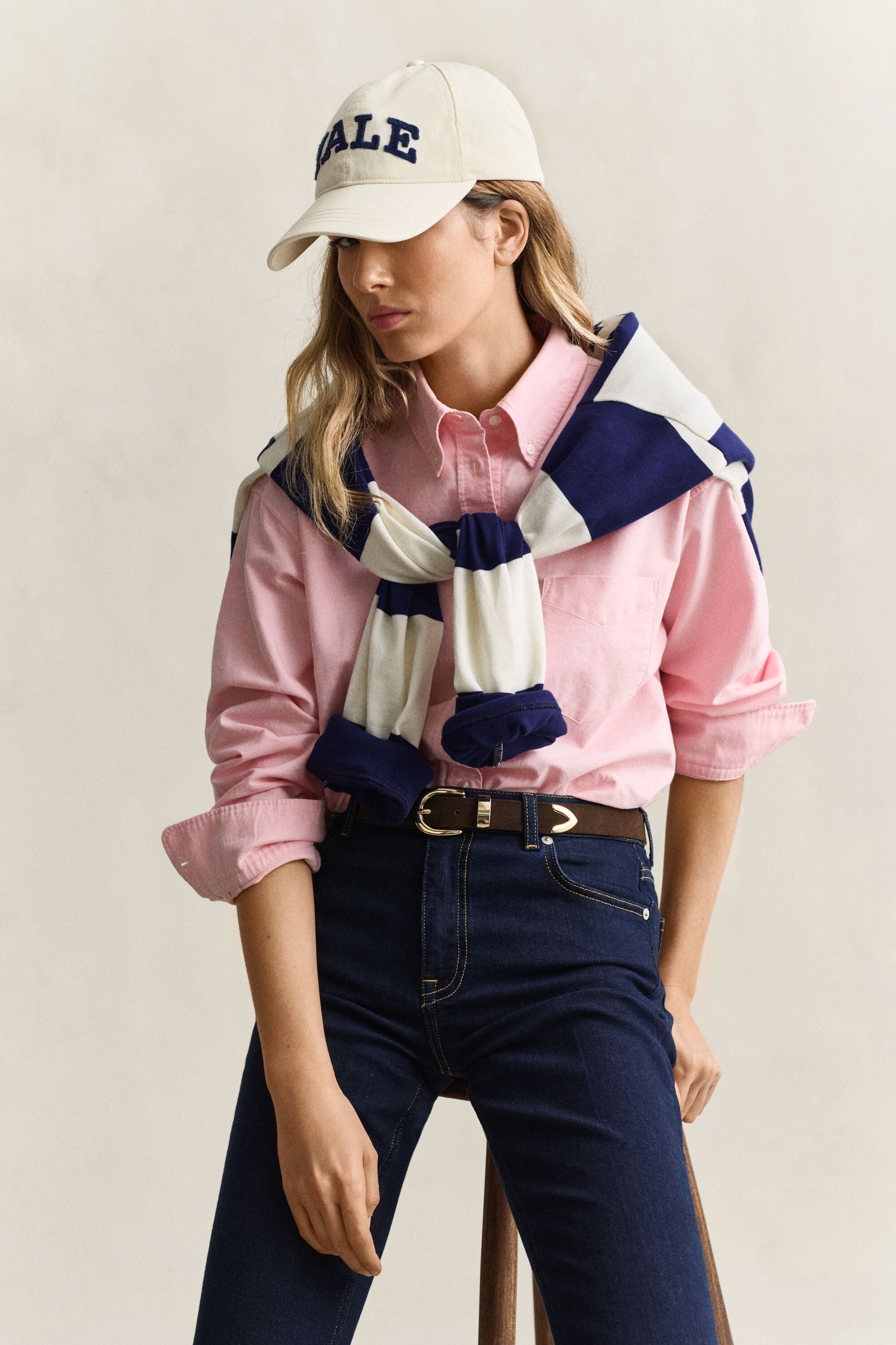 Gant x Yale oxfordskjorta
