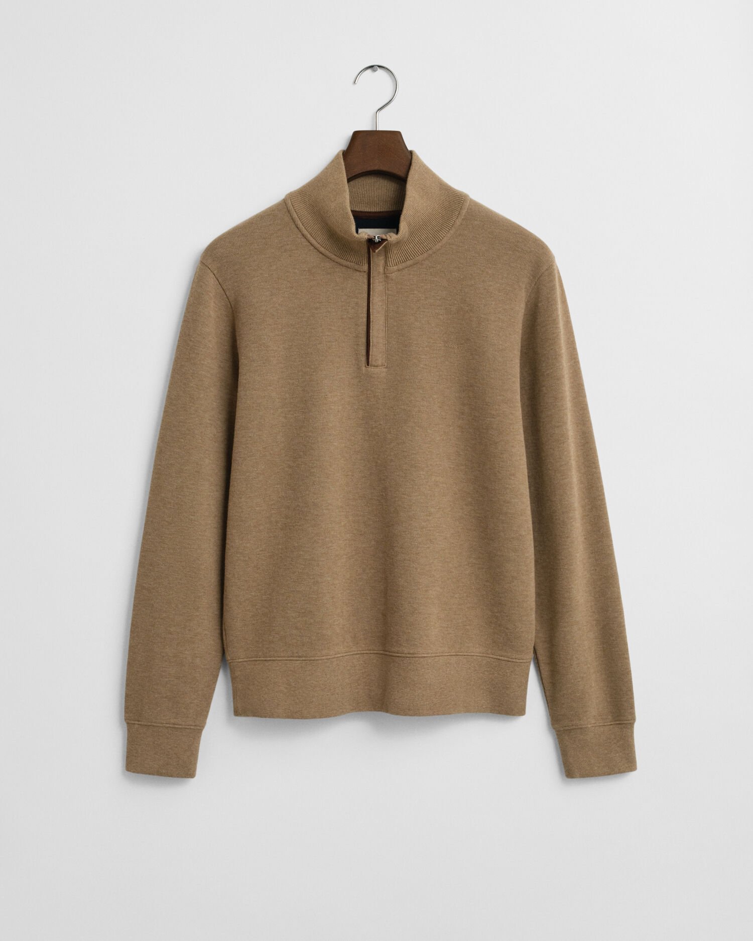 Sacker Rib sweatshirt med half-zip