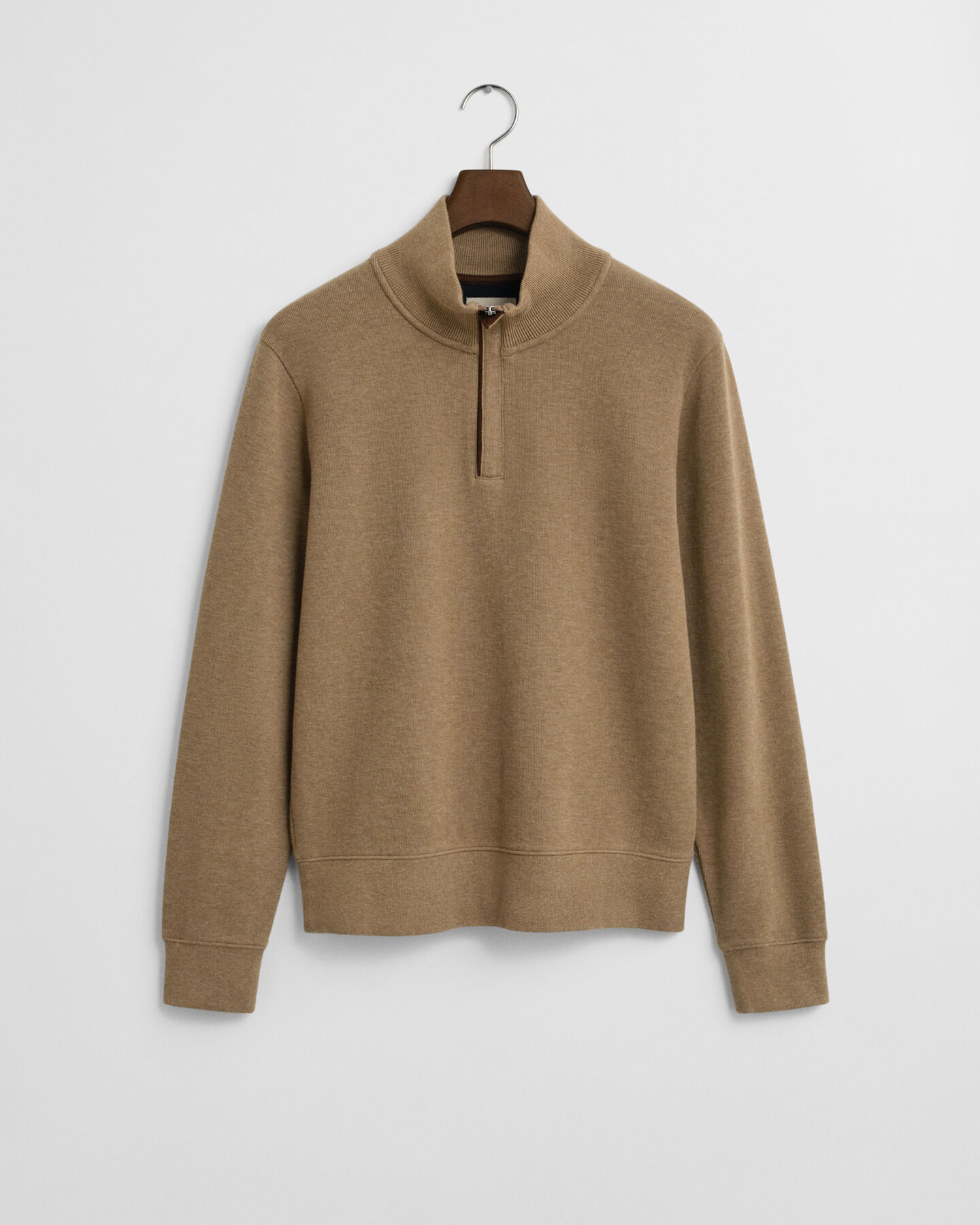 Sacker Rib sweatshirt med half-zip