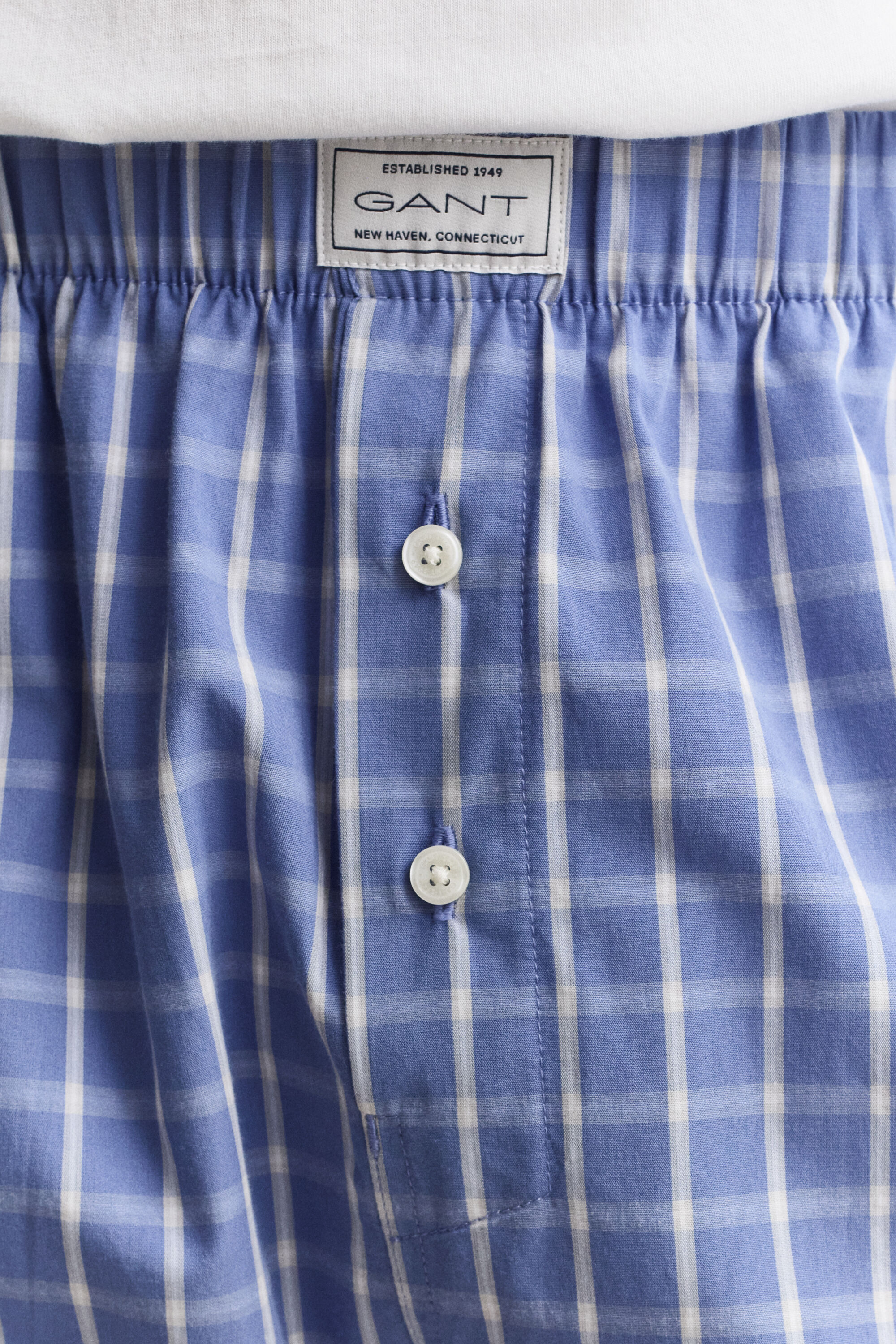 Rutiga pyjamasbyxor