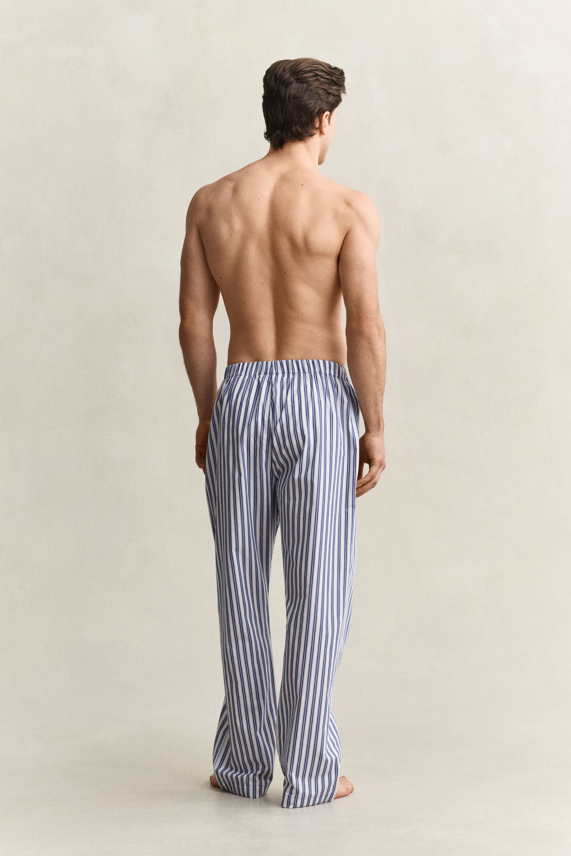 Randiga pyjamasbyxor
