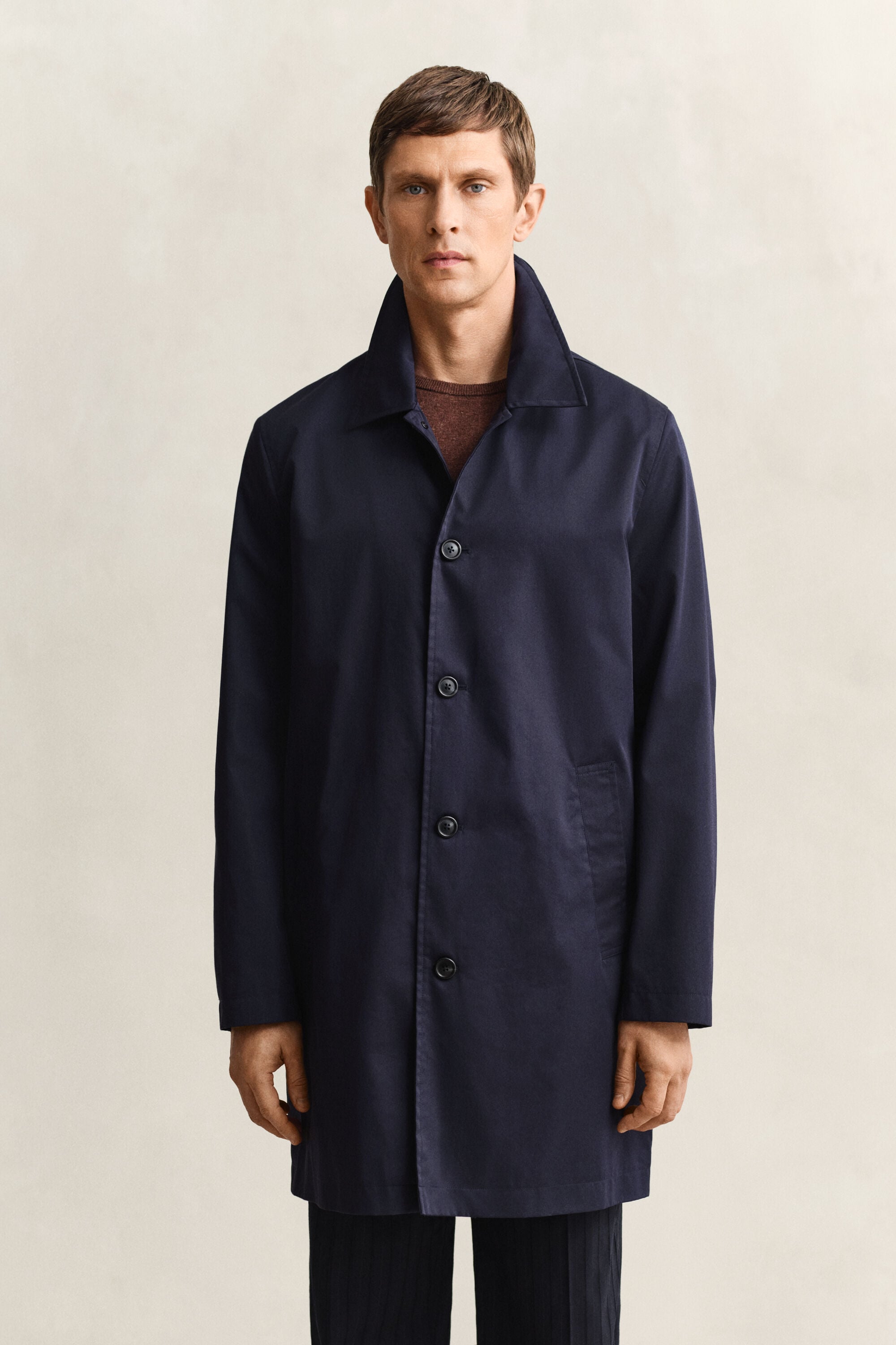 Car Coat i bomullsblandning