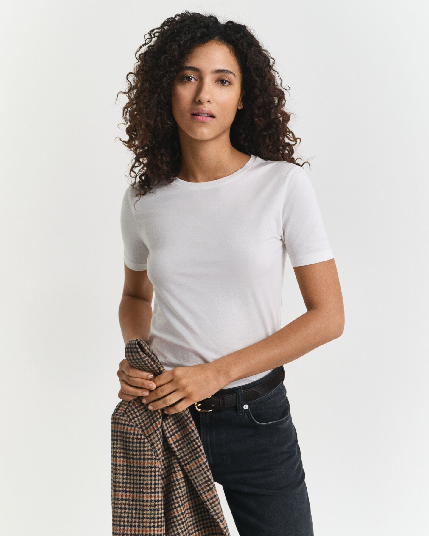 Tunn T-shirt i bomull