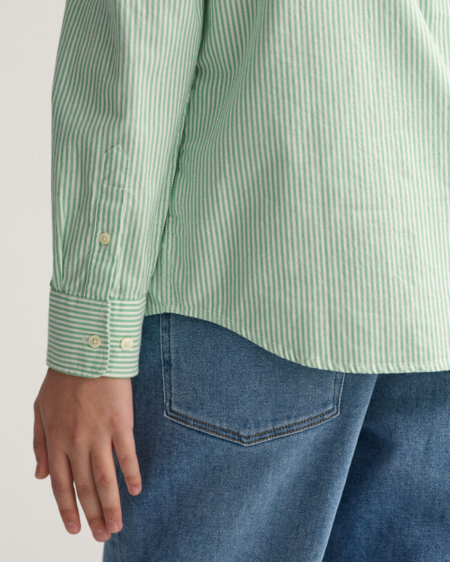 Teen Boys randig oxfordskjorta