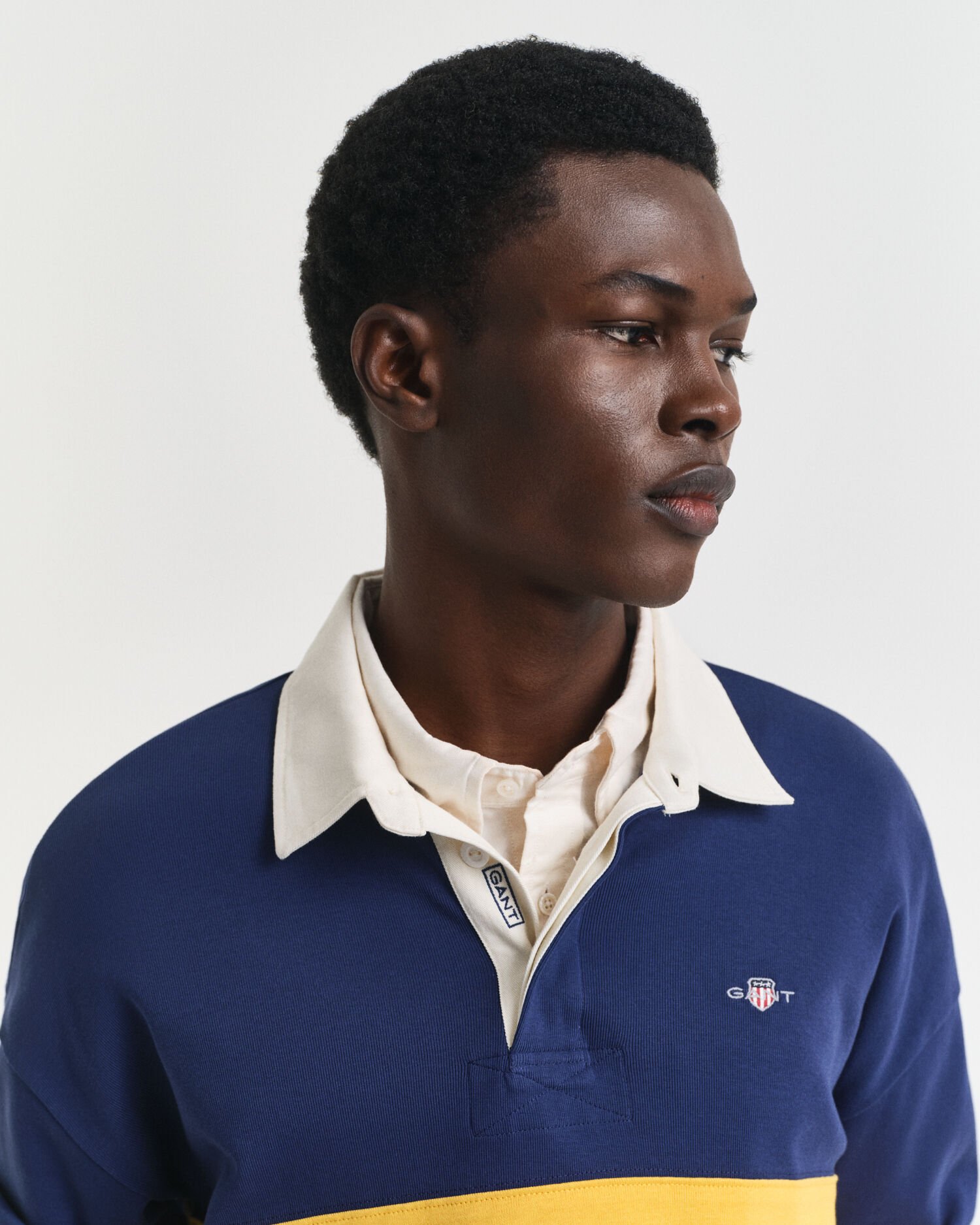 Heavy Rugger med färgblock