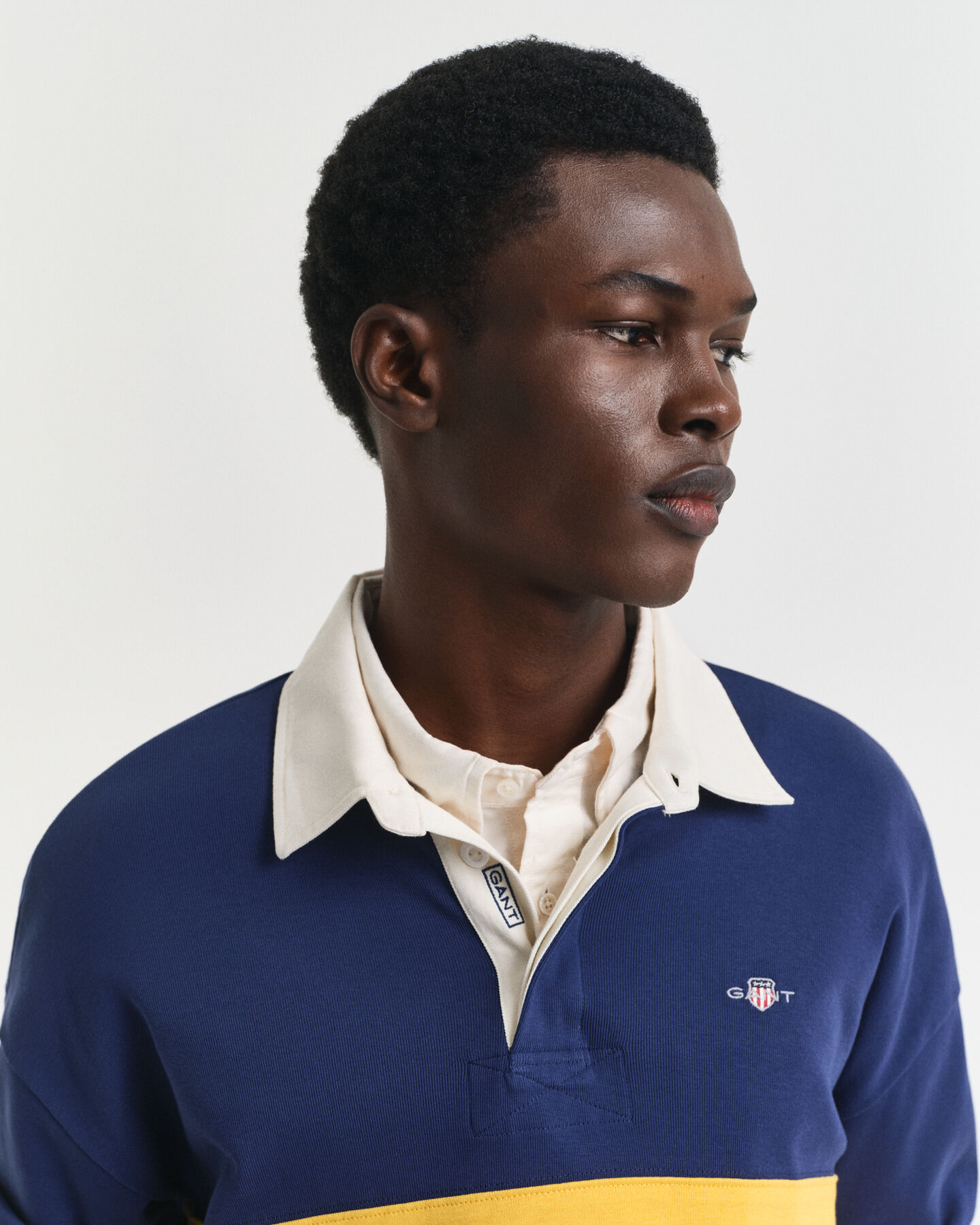 Heavy Rugger med färgblock