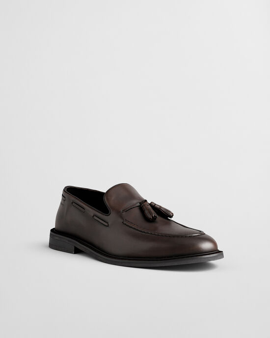 Lozham läderloafers