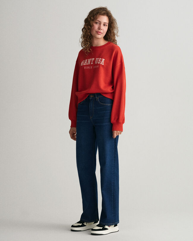 Teen Girls jeans med vida ben