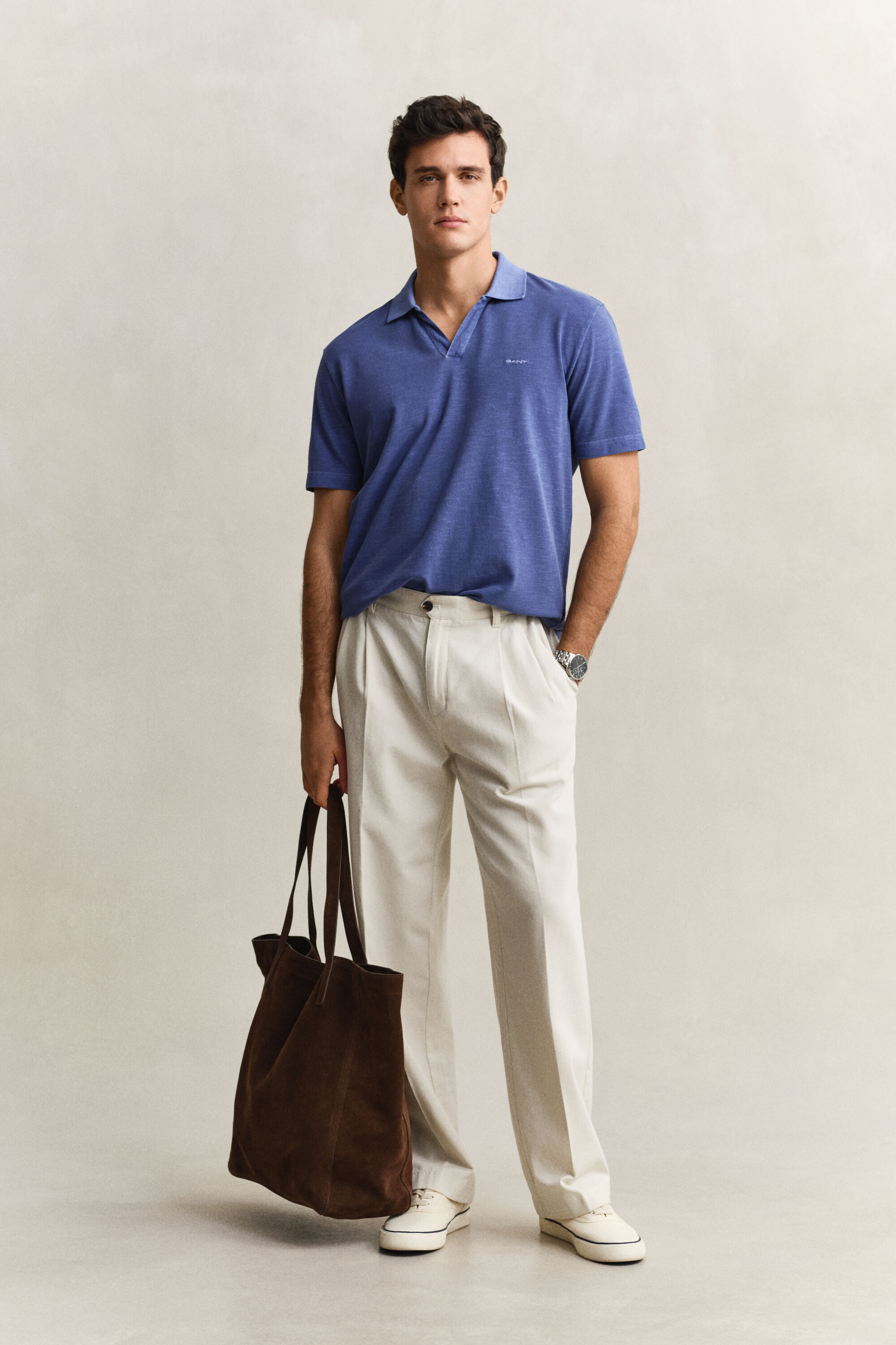 Tvättad pikétröja