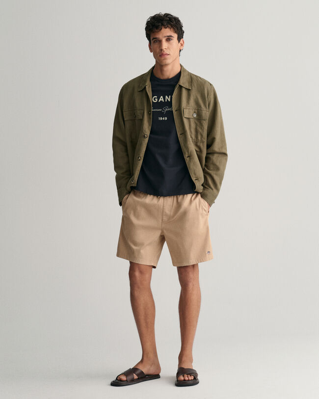 T-shirt med GANT-tryck