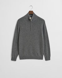 Kashmirtröja med half-zip