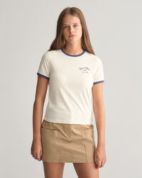Teen Girls Script Graphic T-shirt