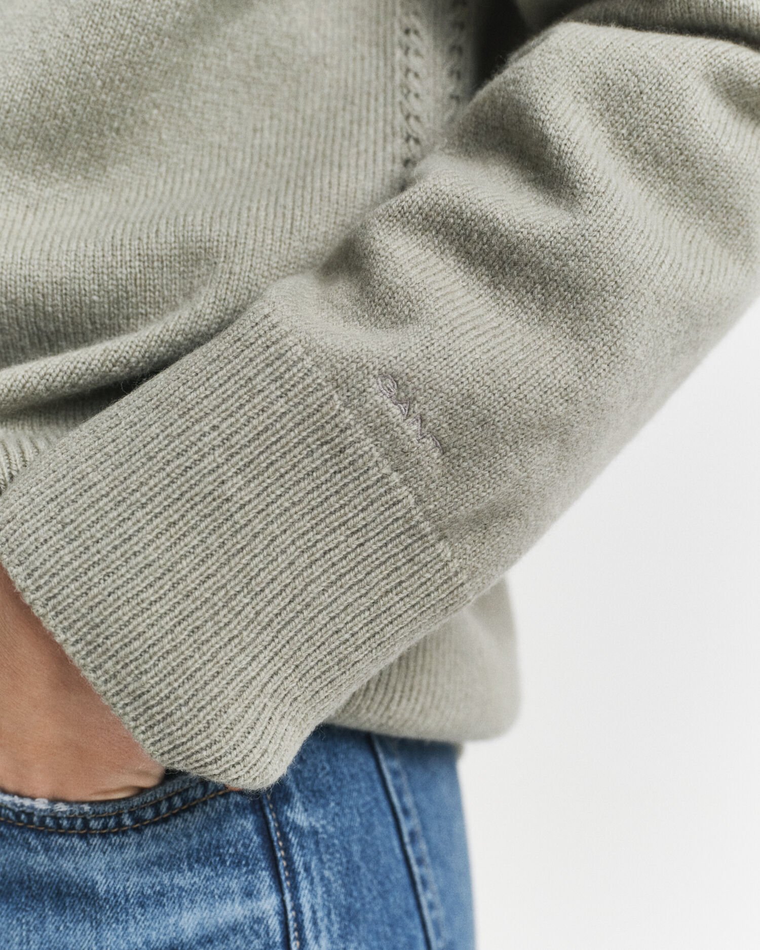 Kofta i kashmir- och ullblandning