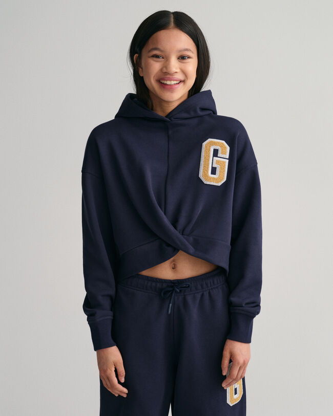 Teen Girls tvinnad hoodie