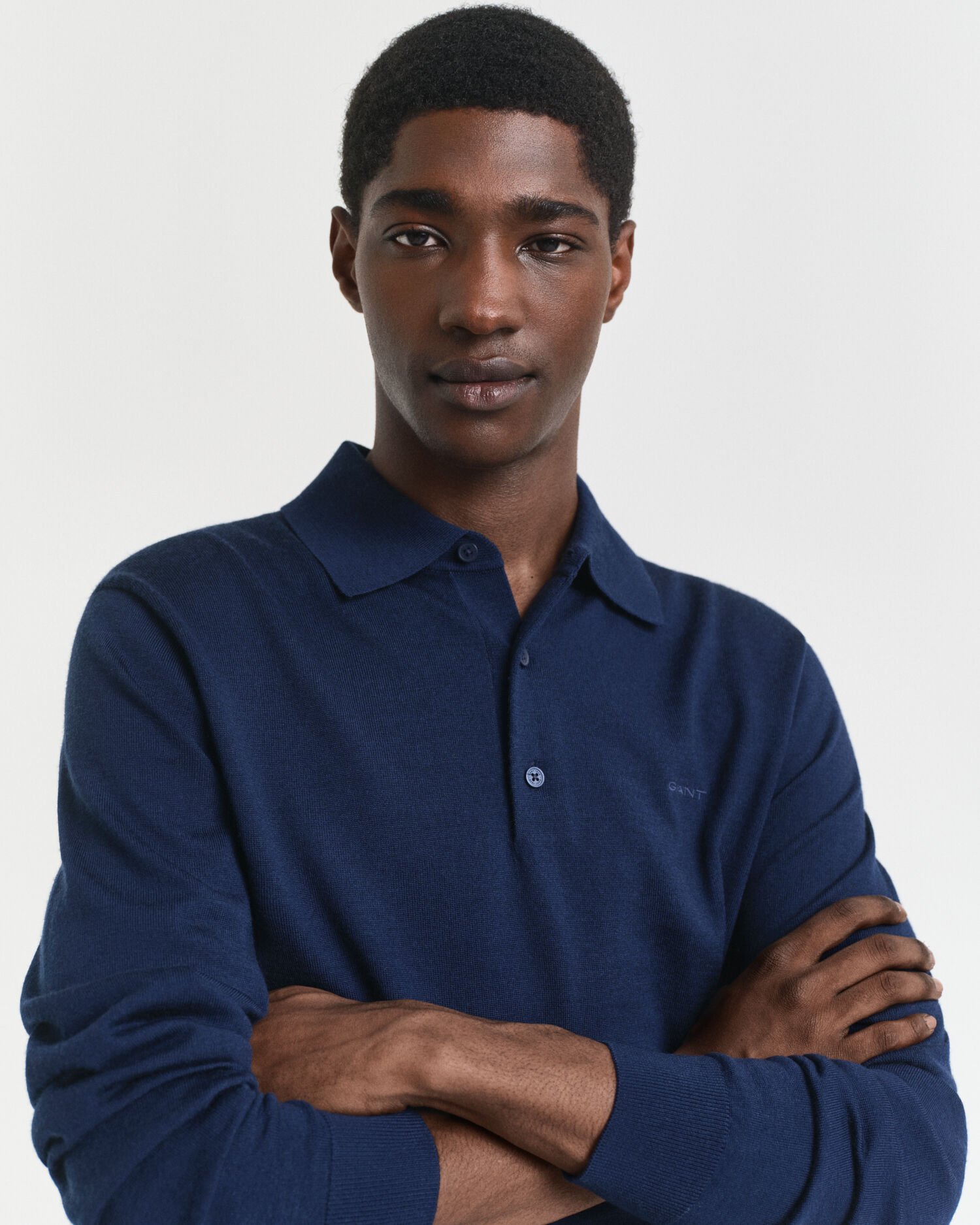 Pikétröja i extra fin merinoull