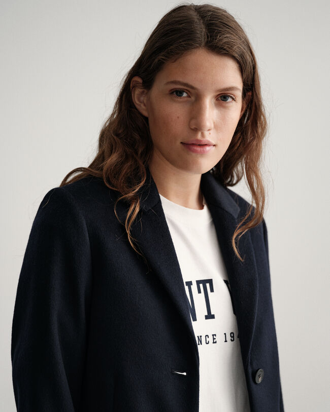 Figursydd kappa i ullblandning