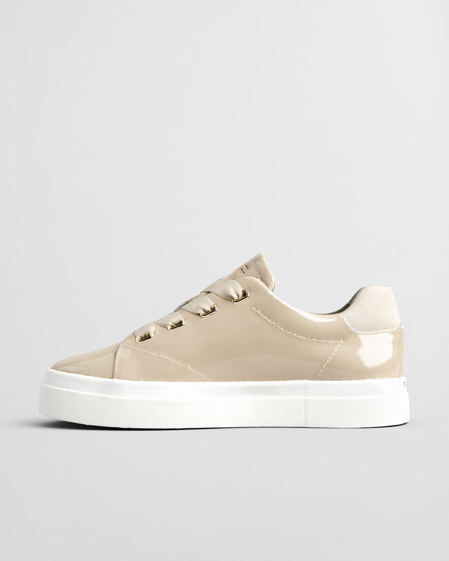 Avona sneakers i lackskinn