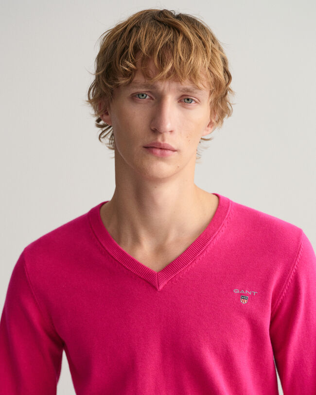 Classic V-ringad bomullstr&ouml;ja