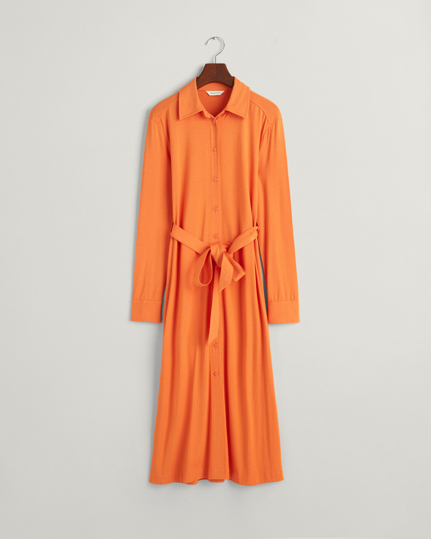 Slim fit skjortkl&auml;nning i jersey