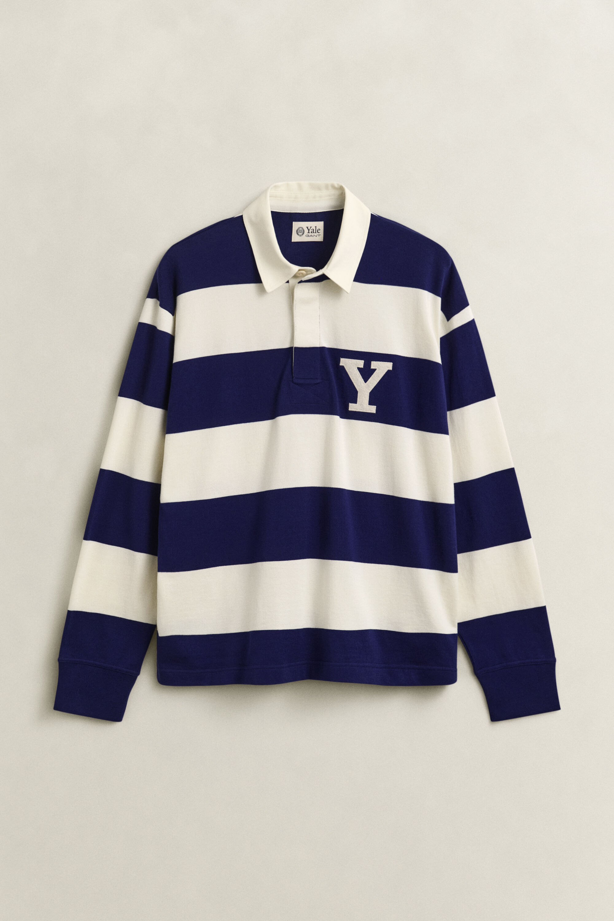 Gant x Yale randig Heavy Rugger