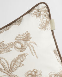 Trädmönstrat kuddfodral i satin