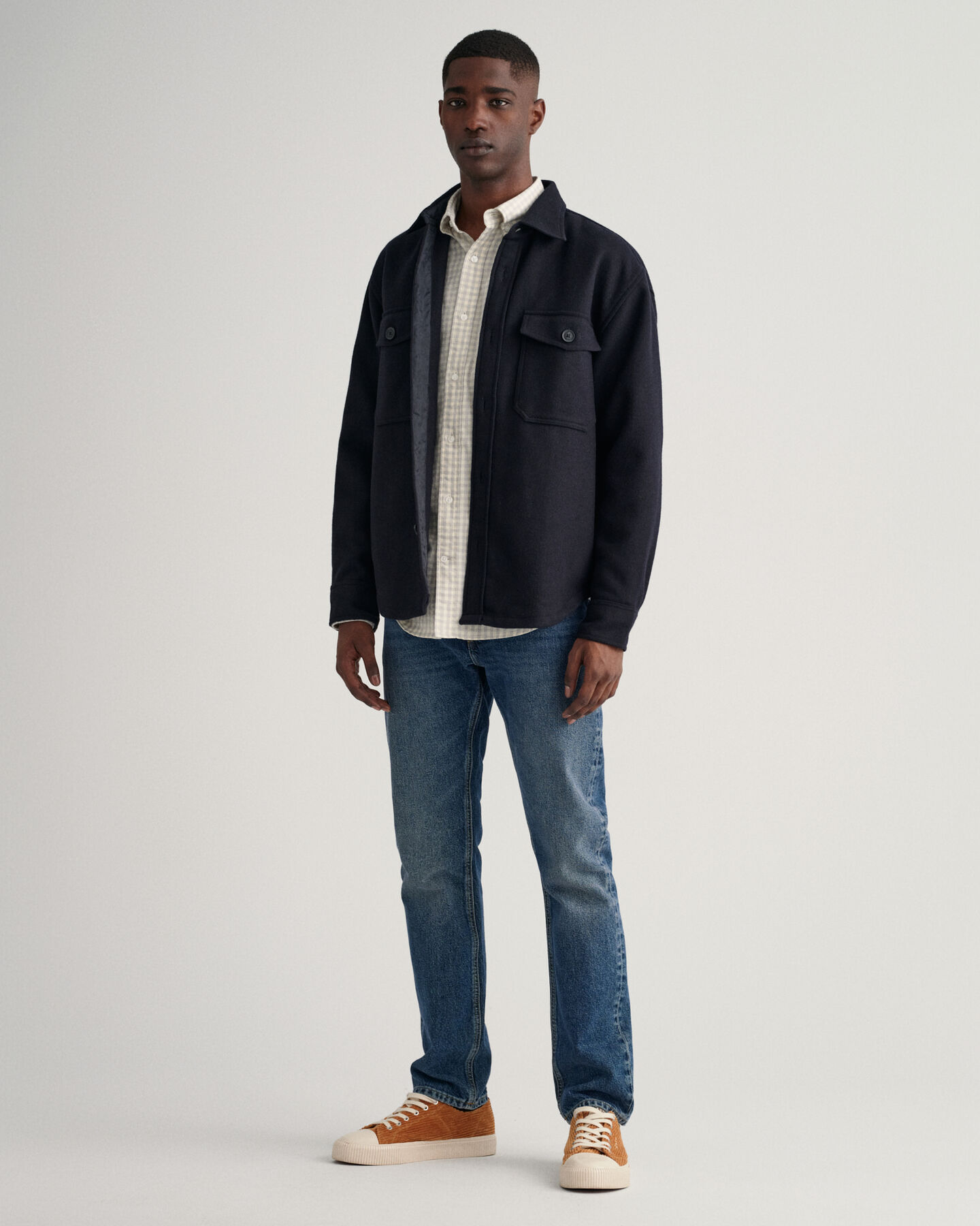 Regular fit Jaspe Gingham rutig skjorta