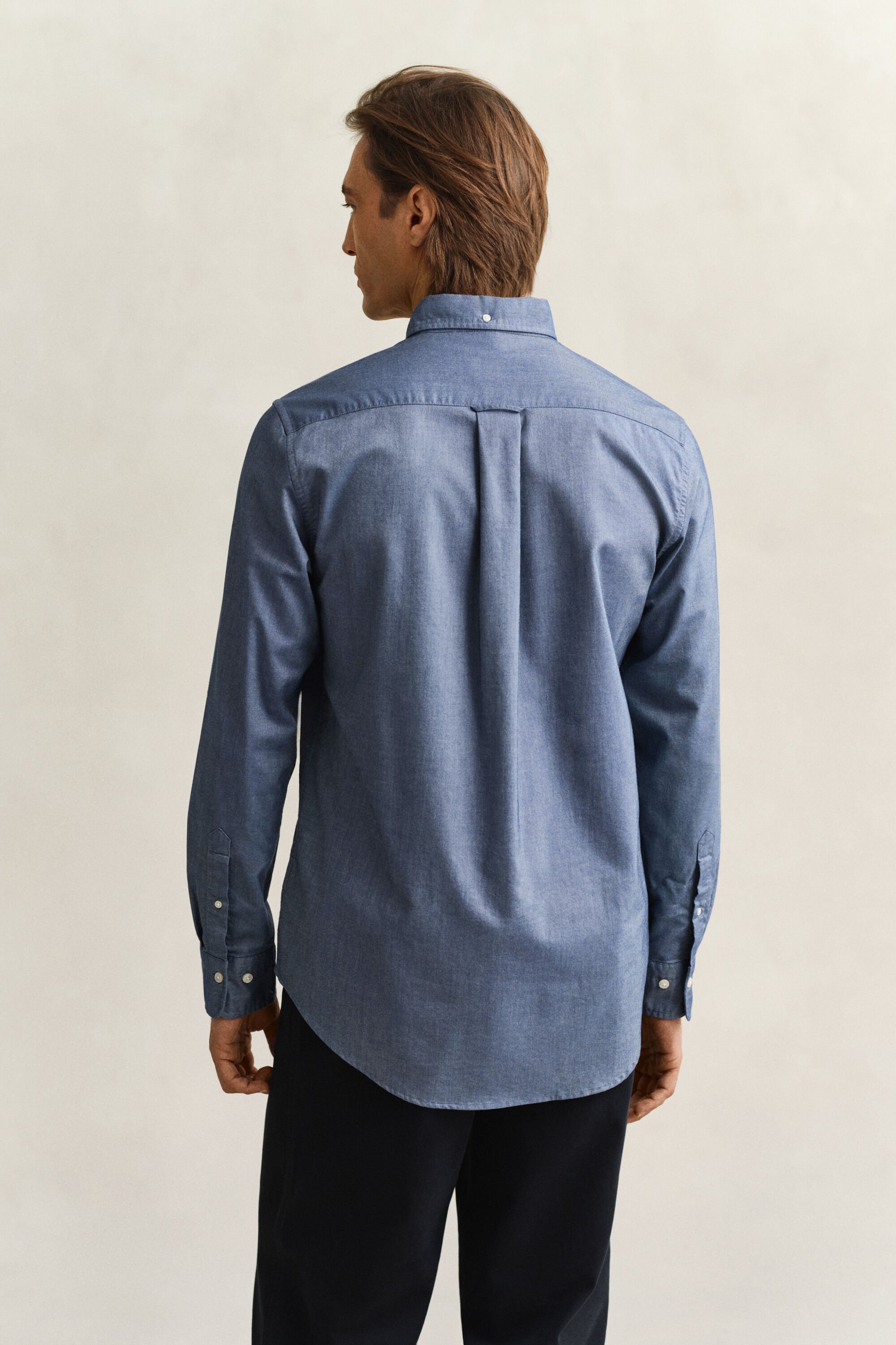 Regular fit klassisk oxfordskjorta