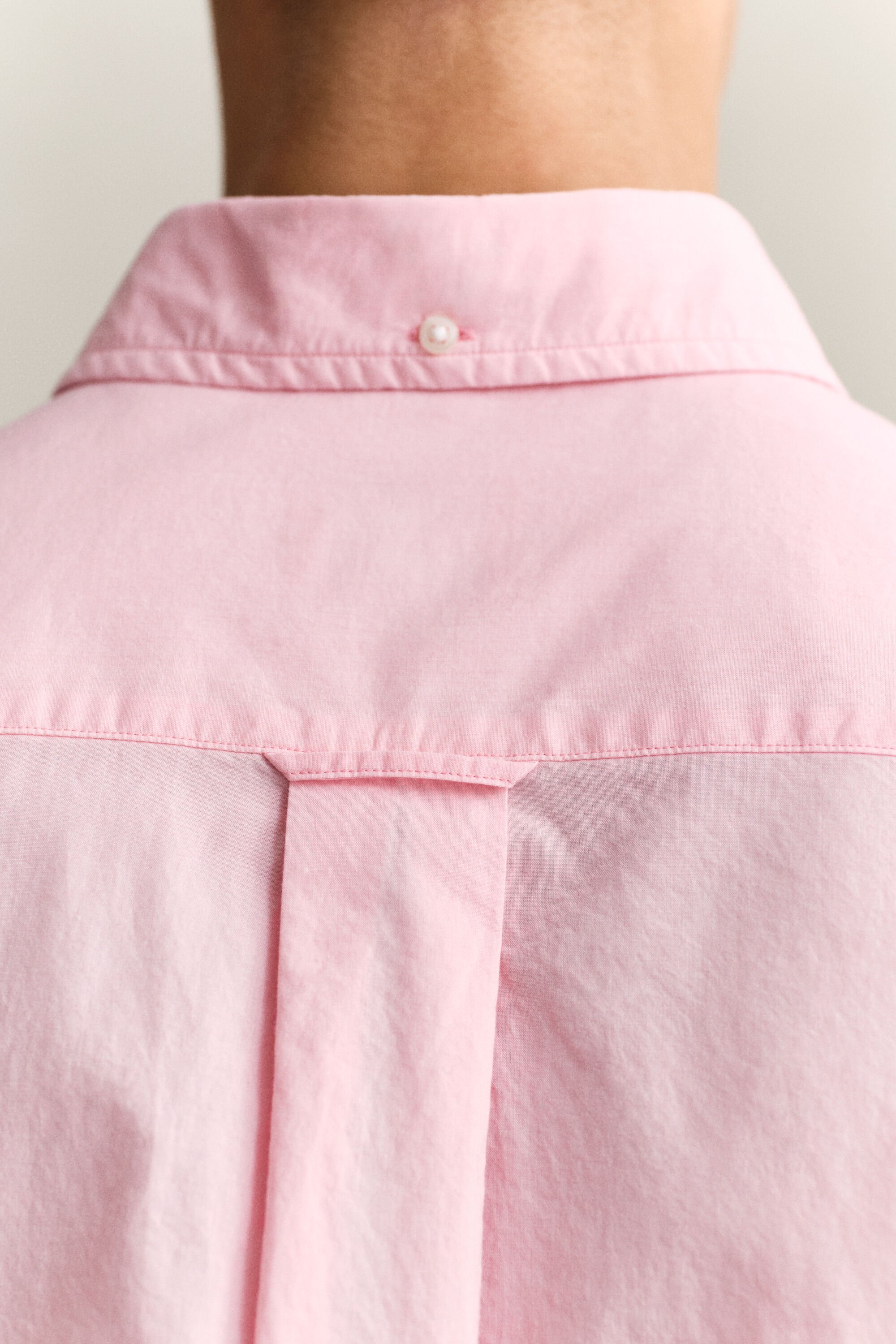 Regular fit klassisk poplinskjorta