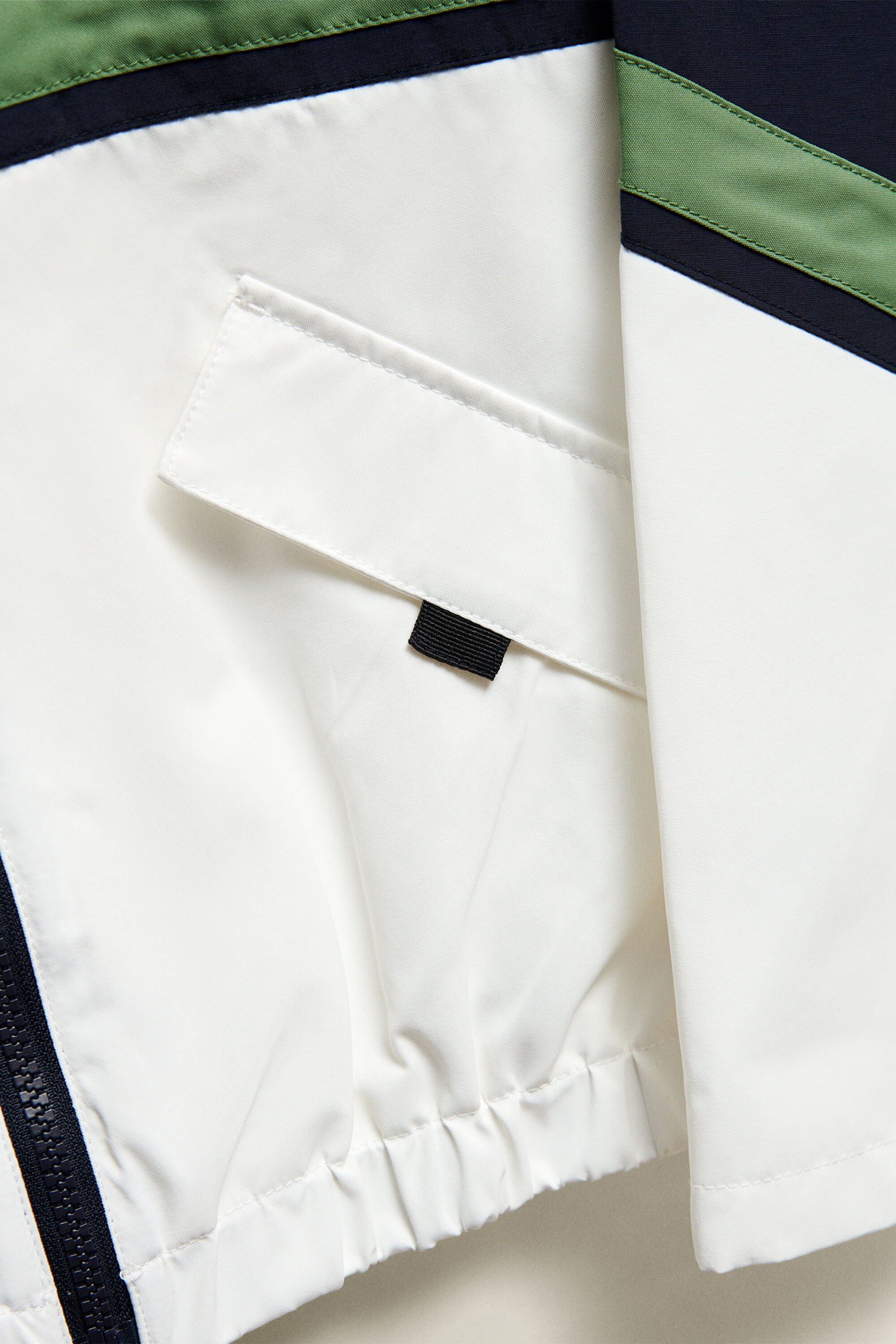 Boys quiltad Windcheater-jacka