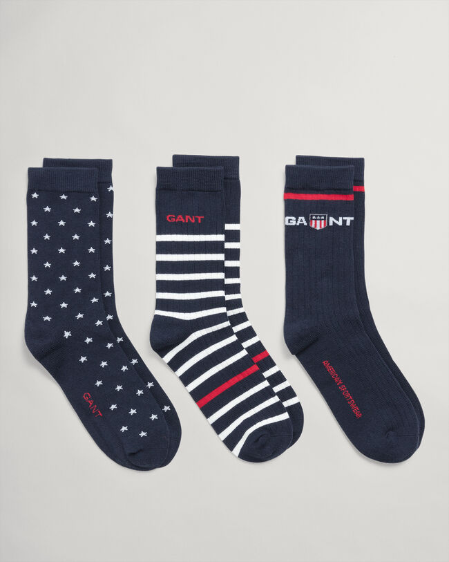 Trepack Retro Shield strumpor