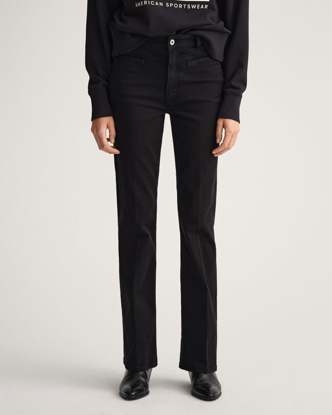 F&auml;rgade utst&auml;llda jeans