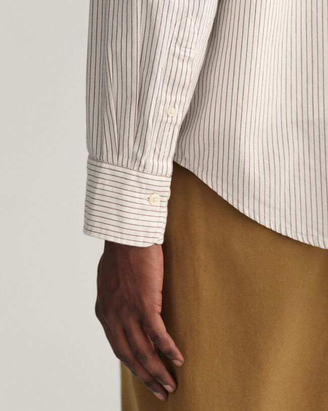 Relaxed fit Archive randig oxfordskjorta