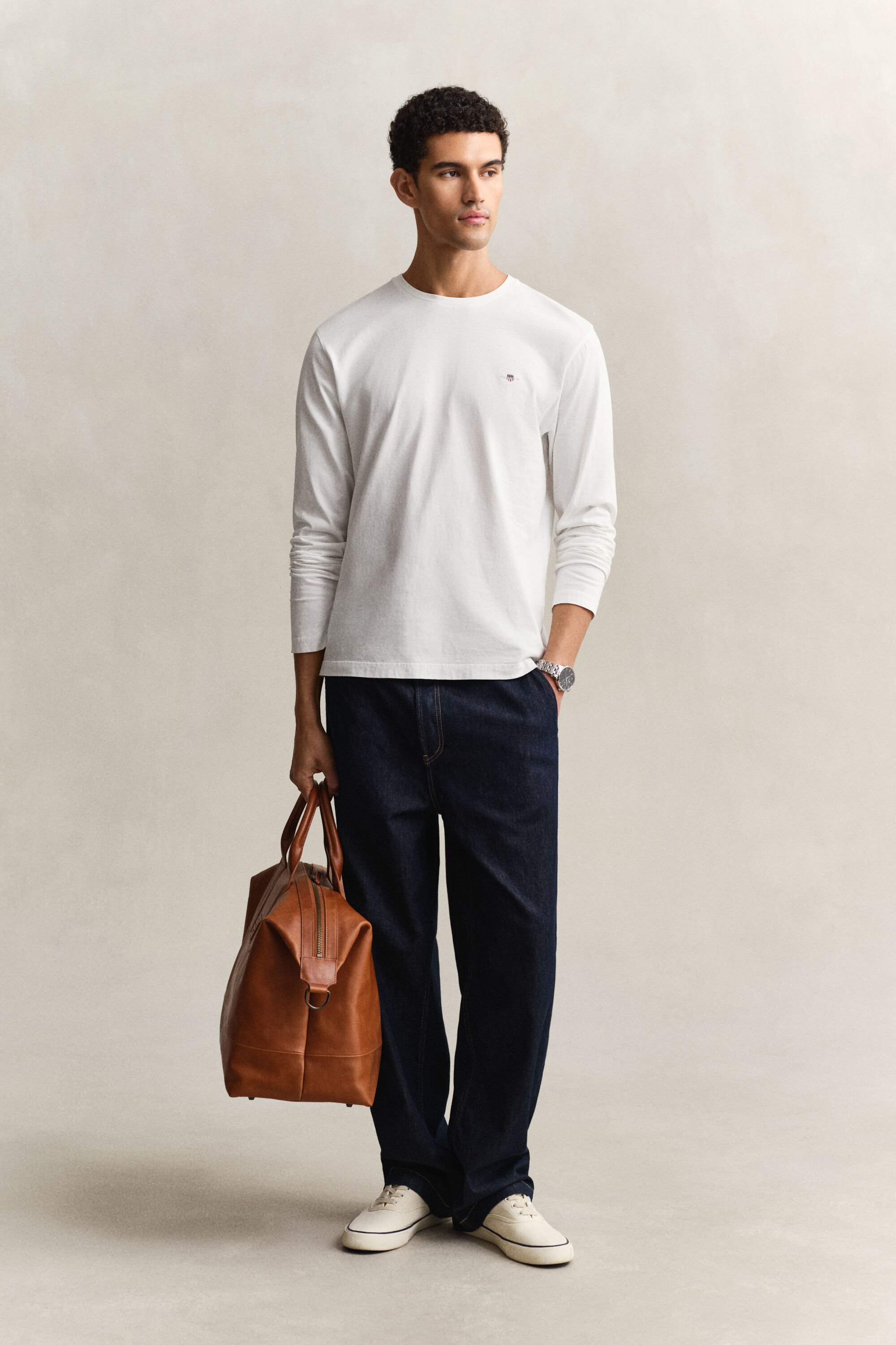 Shield långärmad T-shirt