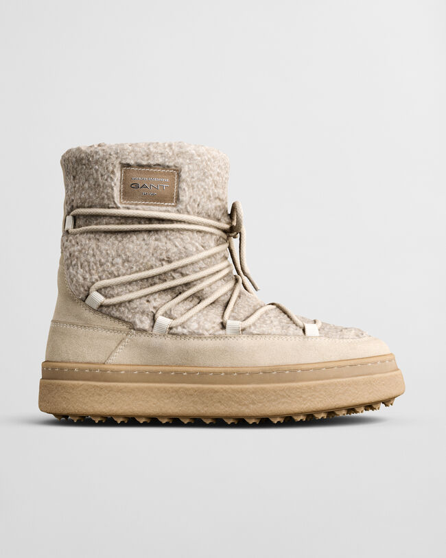 Snowhill ullboots med sn&ouml;rning