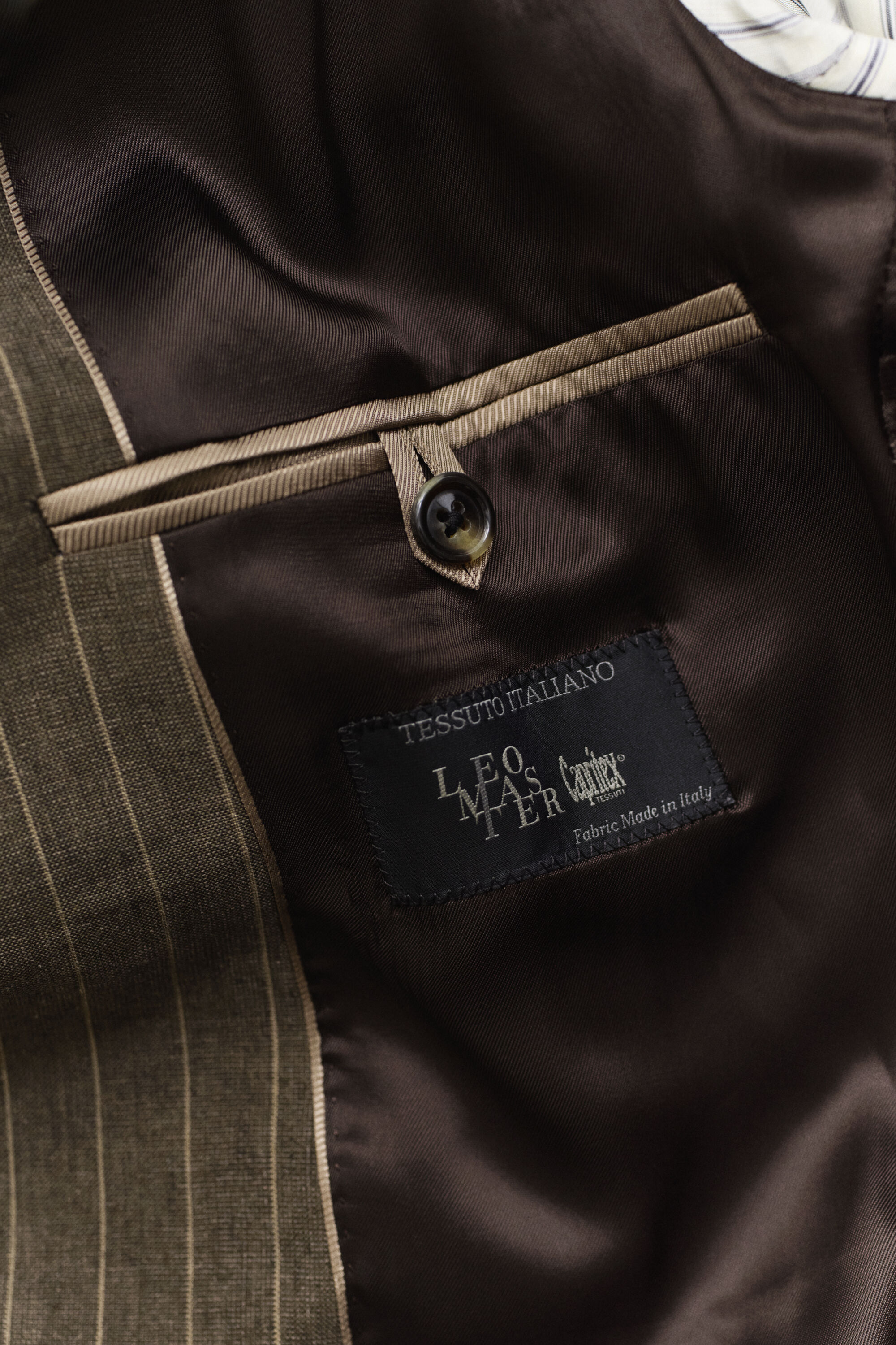 Kritstrecksrandig kavaj