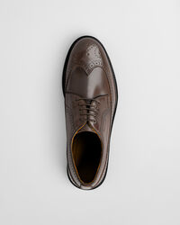 Bidford l&aring;ga sn&ouml;rskor i skinn